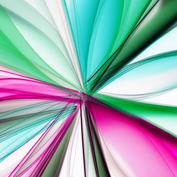 Abstract graphic showing lines of energy flowing through a human silhouette.